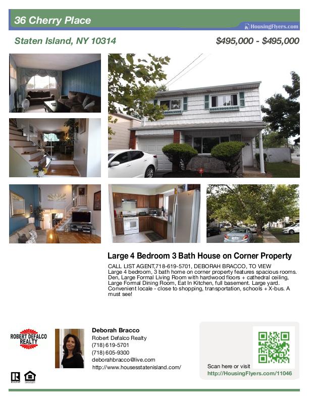 Low-Resolution Real Estate Flyer Preview